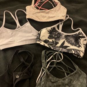 Bundle of lululemon bras